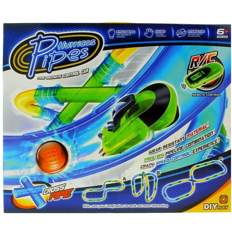 Coche R/C en Pista Tubo con Cargador USB