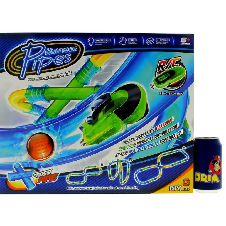 Coche R/C en Pista Tubo con Cargador USB