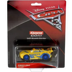 Coche Slot Carrera Go Cars 3 Dinoco Cruz Ramirez Escala 1:43