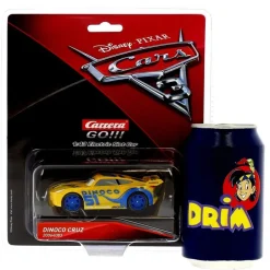 Coche Slot Carrera Go Cars 3 Dinoco Cruz Ramirez Escala 1:43