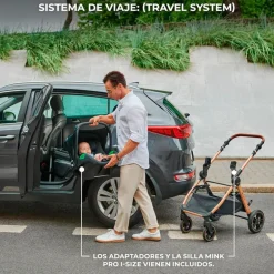 Cochecito 3 piezas Conver Esme Beige