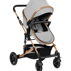 Cochecito 3 piezas Amaia Gris Claro