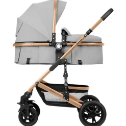 Cochecito 3 piezas Amaia Gris Claro