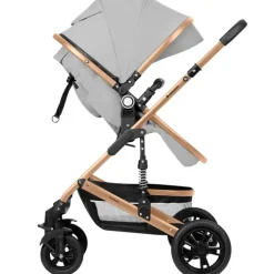 Cochecito 3 piezas Amaia Gris Claro