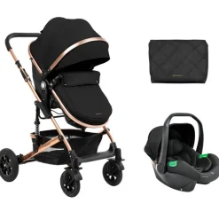 Cochecito 3 piezas Amaia Negro