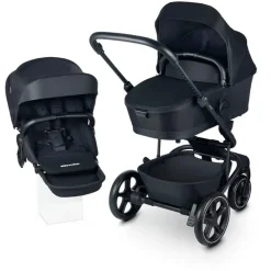 Cochecito 2 piezas Harvey 5 capazo Mid Black