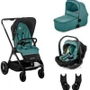 Cochecito 3 piezas Kombo BeTeal