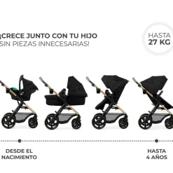 Cochecito 3 piezas Moov 2 Black