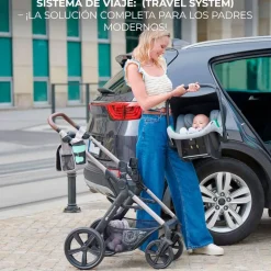 Cochecito 3 piezas Moov 2 Black