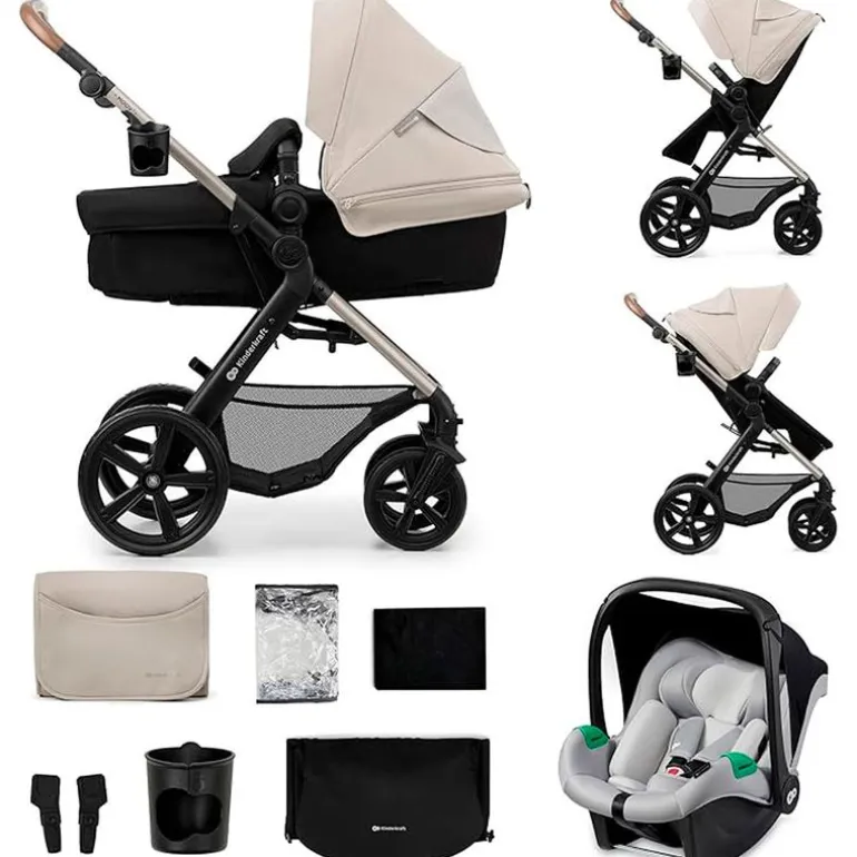 Cochecito 3 piezas Moov 2 Grey