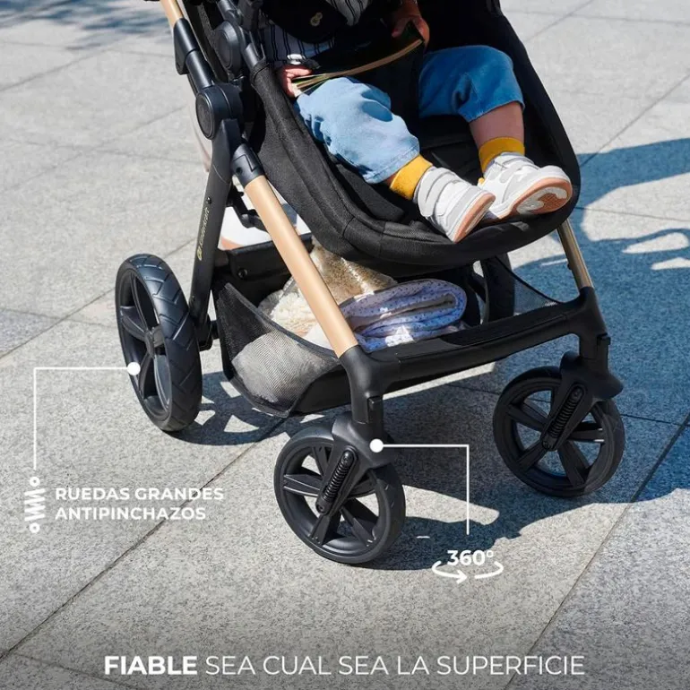 Cochecito 3 piezas Moov 2 Grey
