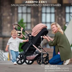 Cochecito 3 piezas Moov 2 Nude