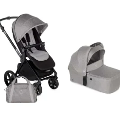 Cochecito 2 piezas Muum 4 capazo Sweet Drim Grey