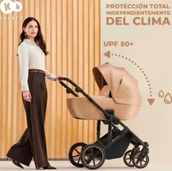 Cochecito 3 piezas Prime 2 Isize Green