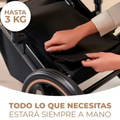 Cochecito 3 piezas Prime 2 Isize Grey