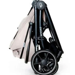 Cochecito 2 piezas Rodas Beige