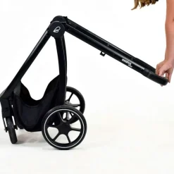 Cochecito 2 piezas Rodas Negro