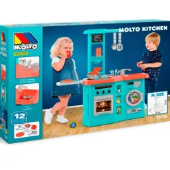 Cocina con Planchador Azul