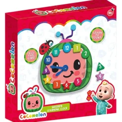 Cocomelon Reloj Madera