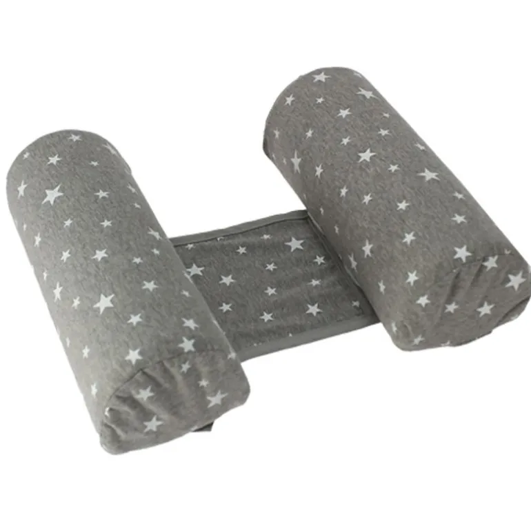 Cojín antivuelco Gris Estrellas Blancas