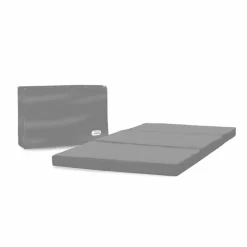 Colchón cuna de viaje plegable Gris