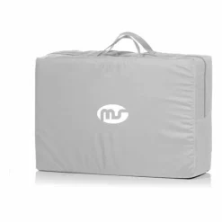 Colchón para Cuna de Viaje 60*120 cm Plegable Gris