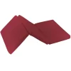 Colchón plegable cuna viaje Rojo