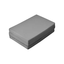 Colchón plegable cuna viaje azul