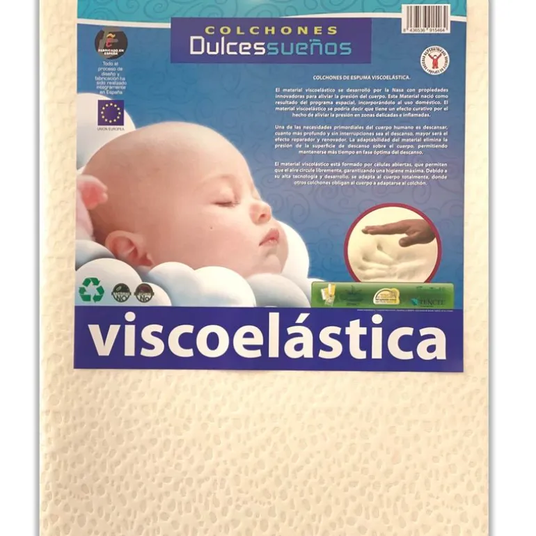 Colchón Viscolástica Cuna 60*120 cm