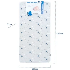 Colchon Espuma 60X120 Stars Gris