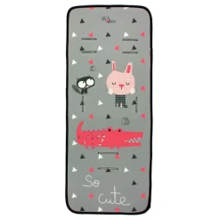 Colchoneta silla paseo Cocodrilo Rosa
