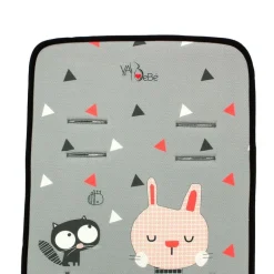 Colchoneta silla paseo Cocodrilo Rosa