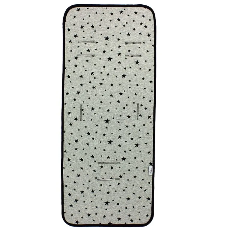 Colchoneta viscoelástica y algodón estrellas