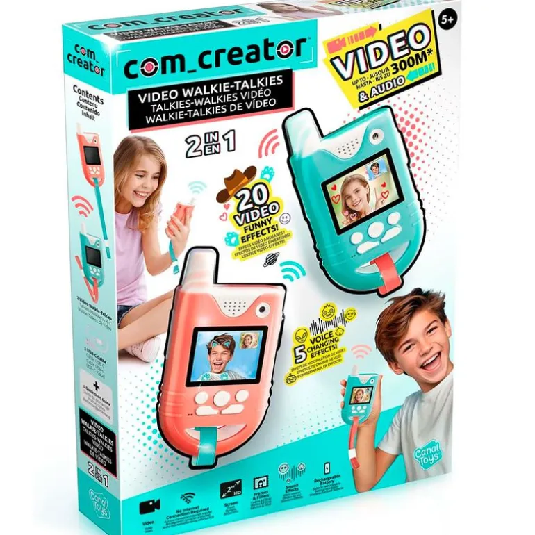 Com Creator Vídeo Walkie Talkies
