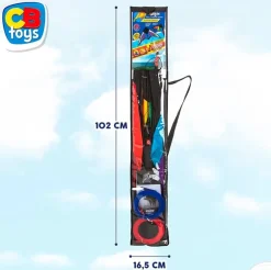 Cometa Rainbow 125x72 cm