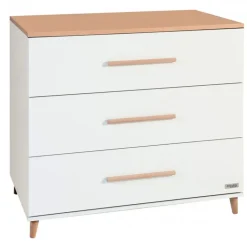 Comoda CO-1972 combinada Blanco/ Natural