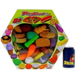 Conjunto Comida Infantil 80 Piezas