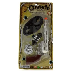 Conjunto del Oeste Pistola con Antifaz