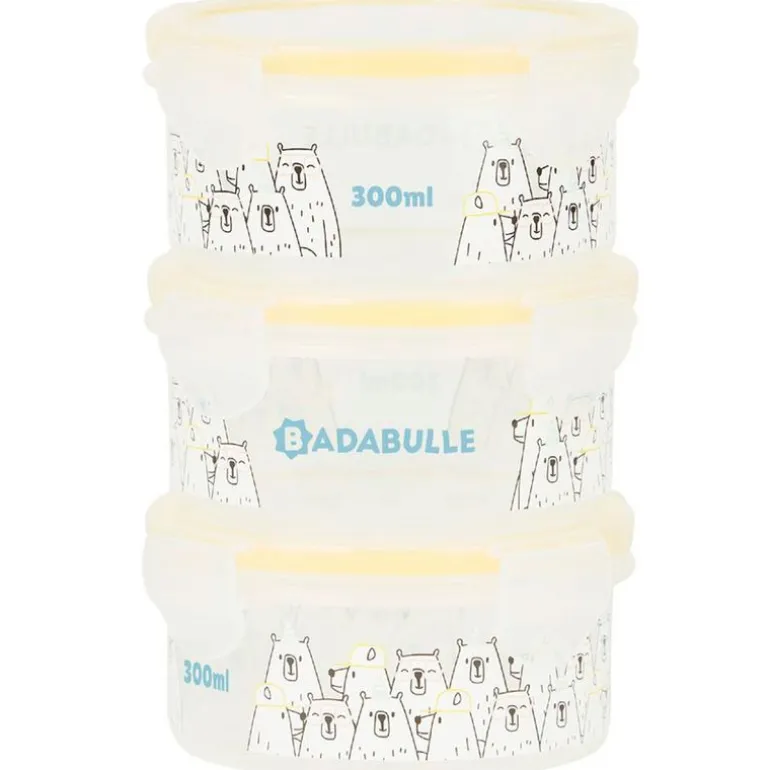 Contenedor de 3 uds de 300ml