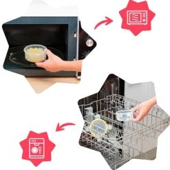 Contenedor de 3 uds de 300ml