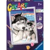 CreArt Pintar x Números Huskies