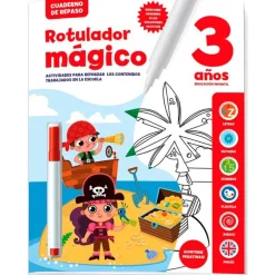 Cuaderno de Repaso Rotulador Mágico +3