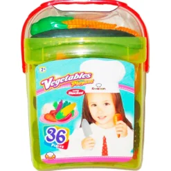 Cubo 36 Piezas Verdura y Fruta Surtida