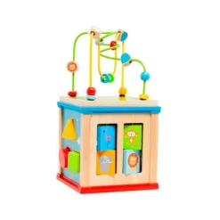 Cubo actividades Madera