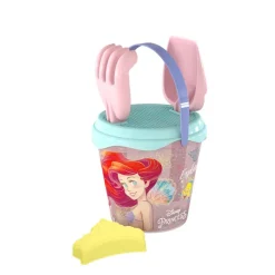 Cubo de playa 14cm Sirenita