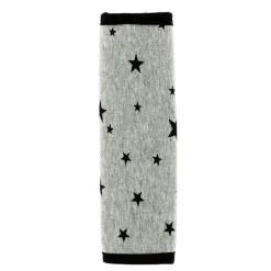 Cubrecinturón auto Estrellas Negro