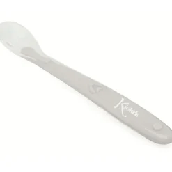 Cuchara blanda silicona Gris