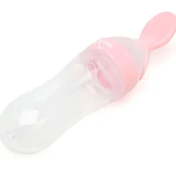 Cuchara dispensadora papilla Rosa