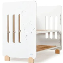 Cuna Colecho Estrellas 120*60 blanca