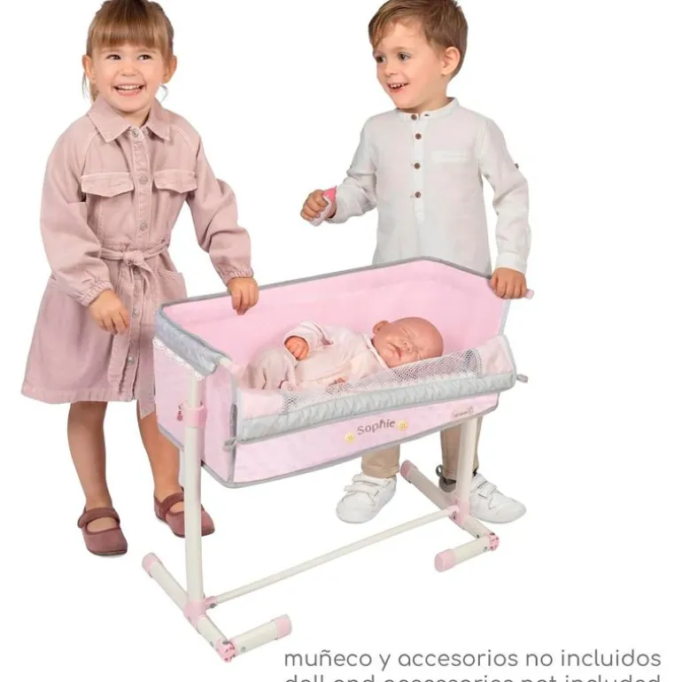 Cuna de Muñecas Duerme Conmigo Sophie Ajustable